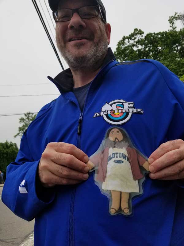 Flat Jesus at the North Attleboro Memorial Day Parade