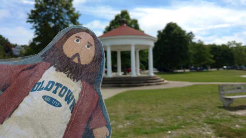 Flat Jesus Takes On Newport